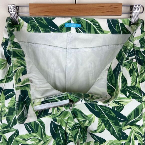 J. McLaughlin Lexi Straight Leg Jeans - Palm Leaf Print - Picture 8 of 8